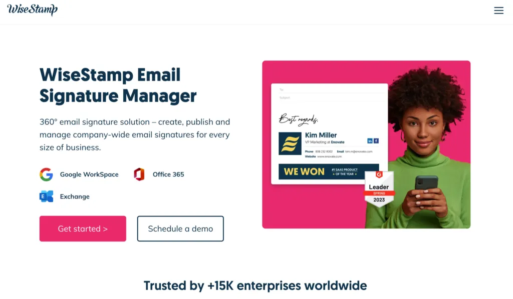 WiseStamp Email Signature Manager