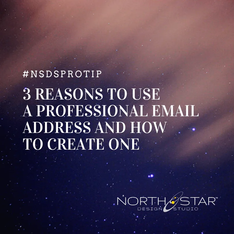 3 Reasons to use a professional email address and how to create one