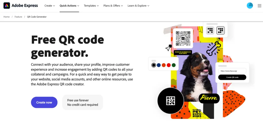 Free QR code generator