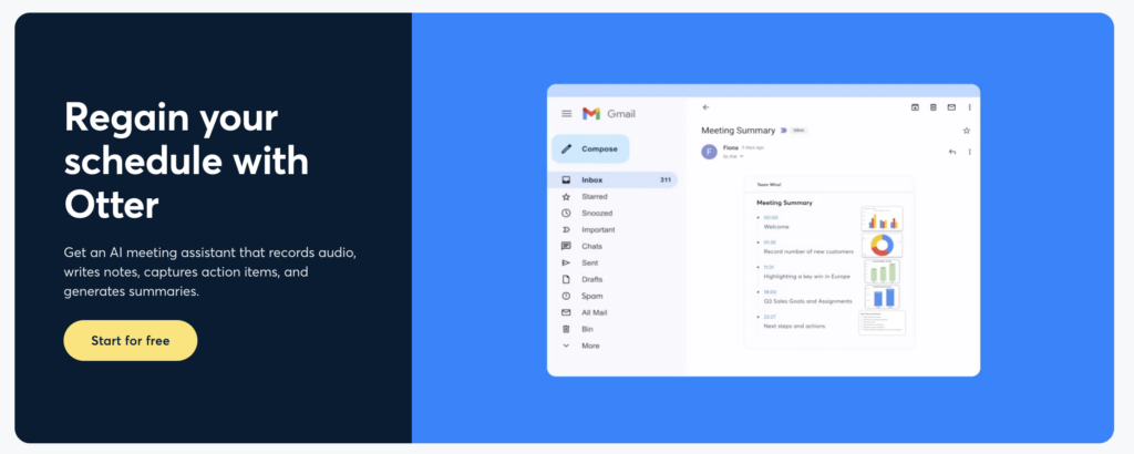 Regain your schedule with Otter