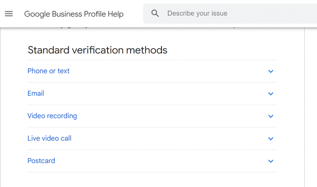 Google Business Profile Help
