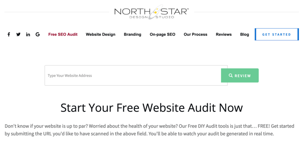 Free SEO audit for websites