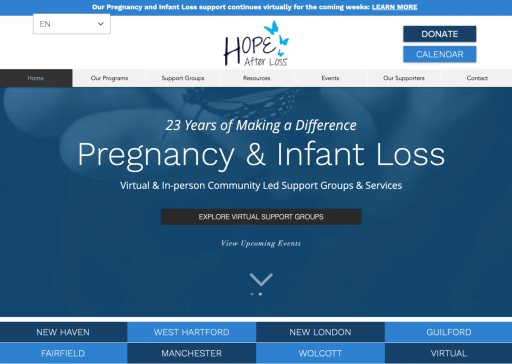 HopeAfterLosss website