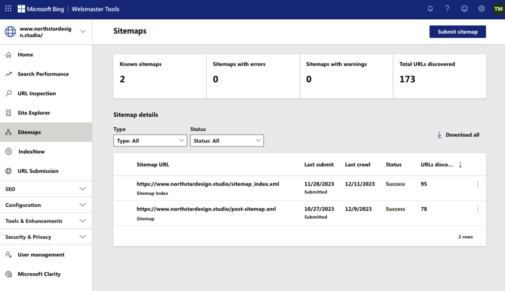 Enhanced Visibility on Bing Search Results