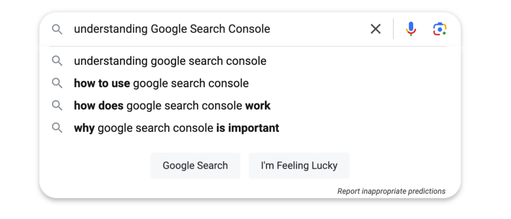 understanding Google Search Console