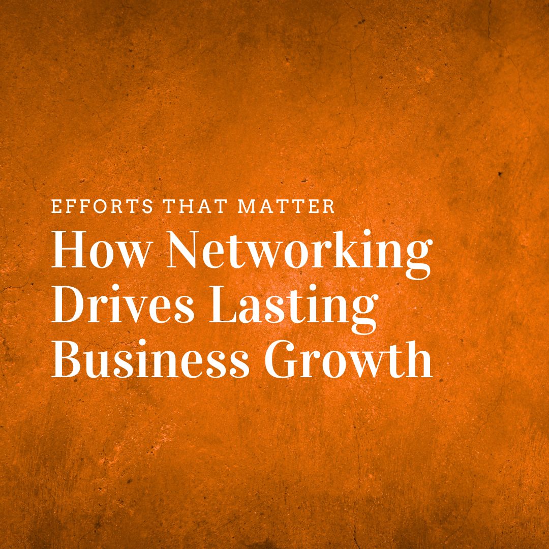 title image for Efforts That Matters: How Networking Drives Lasting Business Growth